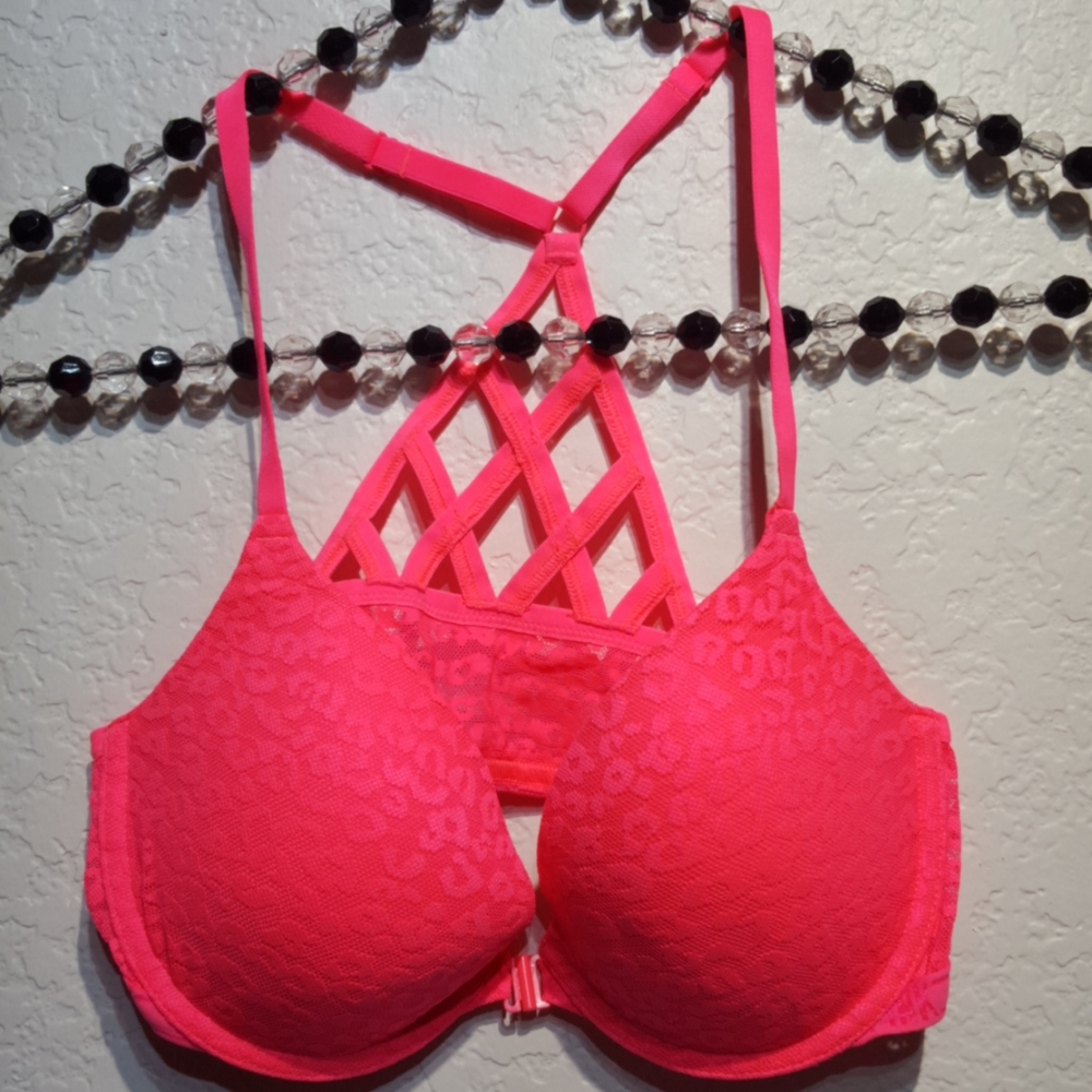 Victoria's secret PINK cage back push up 34C